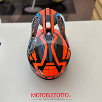 Airoh Wraaap Cyber Orange Gloss