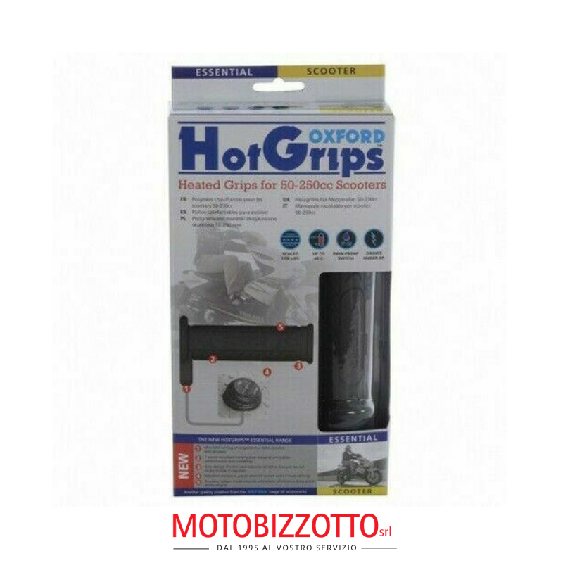 Manopole Riscaldate Hot Grips Scooter 50/250 cc OXFORD – Moto Bizzotto