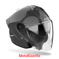 H21 AIROH DARK GREY GLOSS
