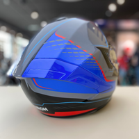Airoh Matryx Rocket Blue/Red Gloss