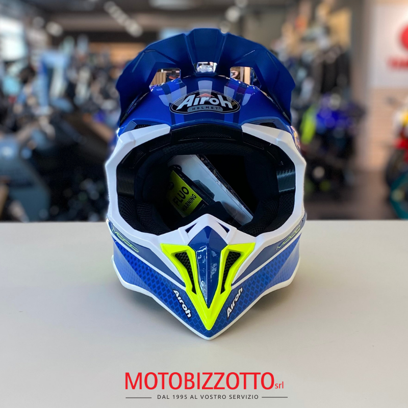 Airoh Wraap Mood Blue Gloss – Moto Bizzotto