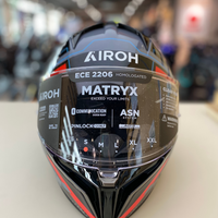 Airoh Matryx Rocket Blue/Red Gloss