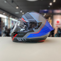 Airoh Matryx Rocket Blue/Red Gloss