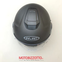 HJC i40N semi flat titanium
