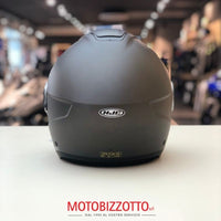HJC i40N semi flat titanium