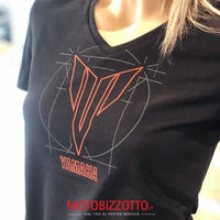 T-Shirt yamaha MT-Series Pritcarson Black Lady