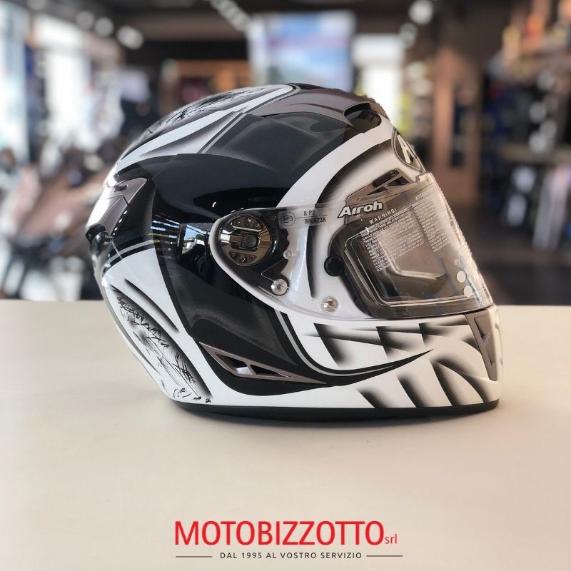 AIROH GP Fusion white – Moto Bizzotto