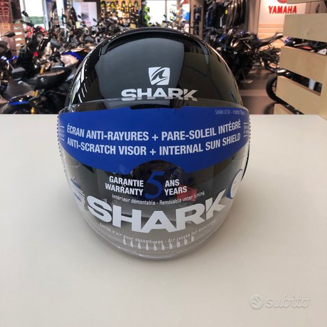 Casco jet SHARK MICRO BLANK BLK