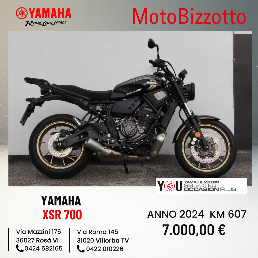 Yamaha XSR 700