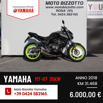 Yamaha MT-07 35Kw