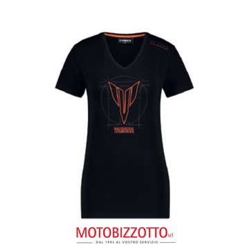 T-Shirt yamaha MT-Series Pritcarson Black Lady