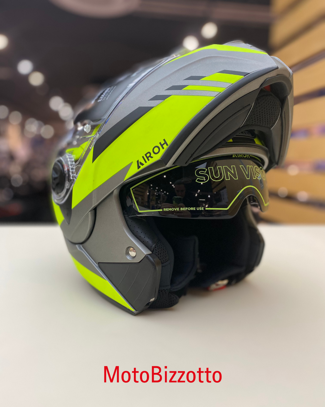 Airoh Specktre CLEVER Yellow Matt