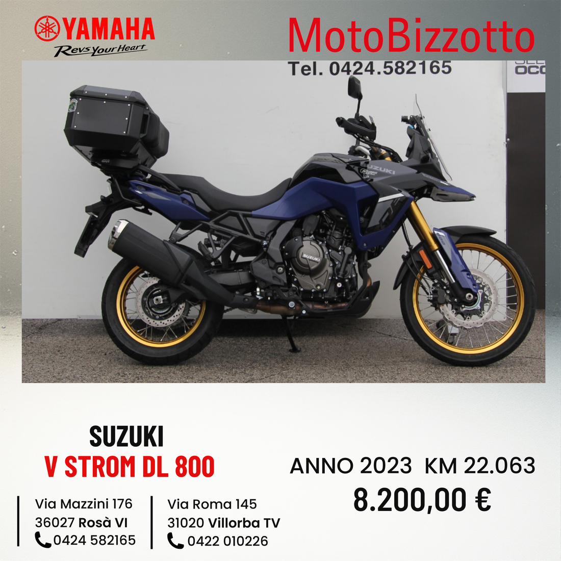 SUZUKI V Strom DL 800 DE