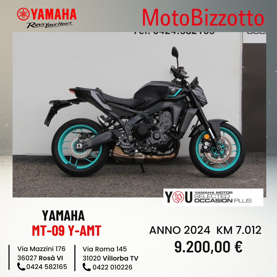 Yamaha Mt-09 Y-AMT