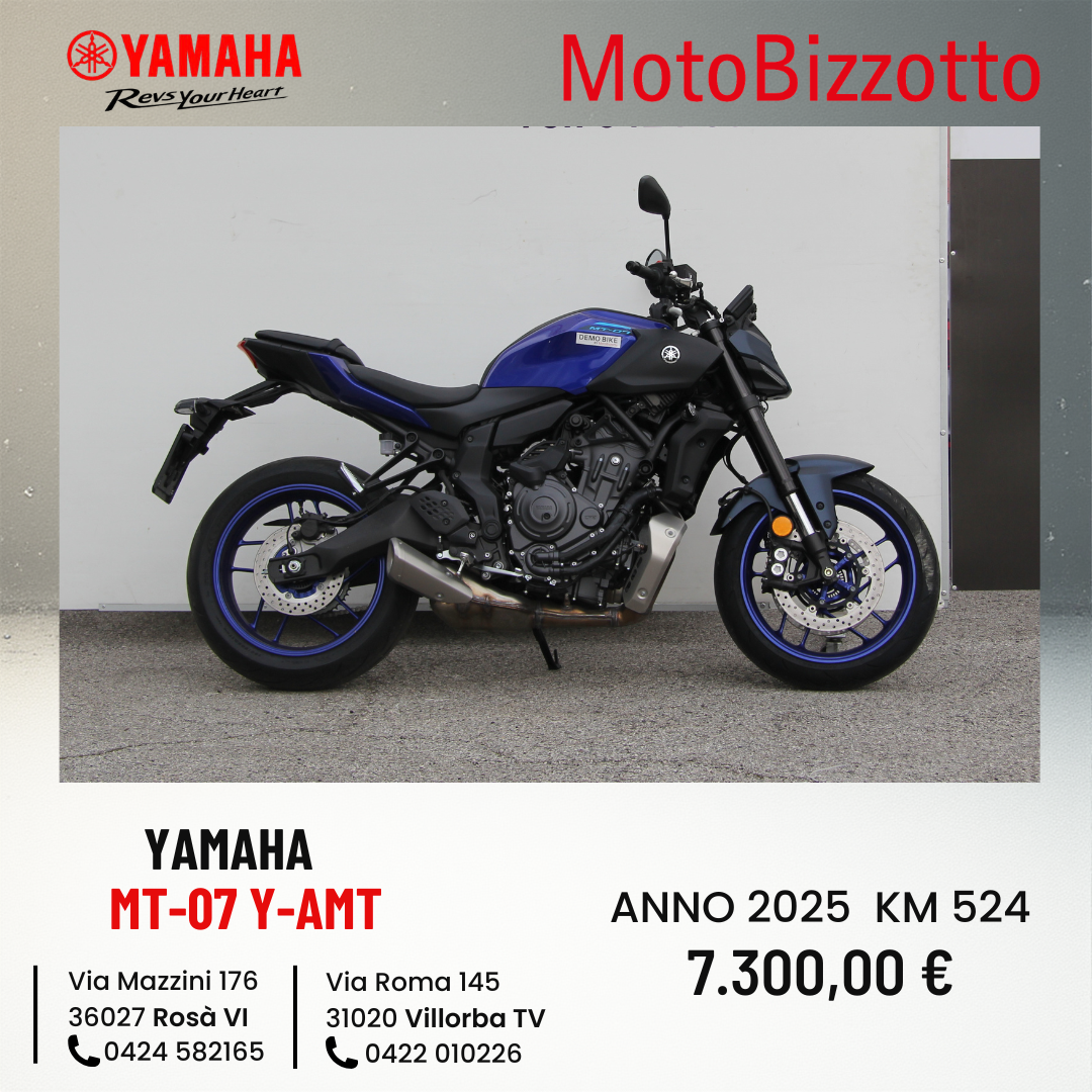 Yamaha MT-07 Y-AMT