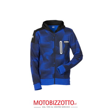 Yamaha Blue Camo Hoodie