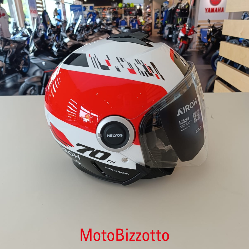 Airoh Helyos Yamaha 70 anniversary - EDIZIONE LIMITATA