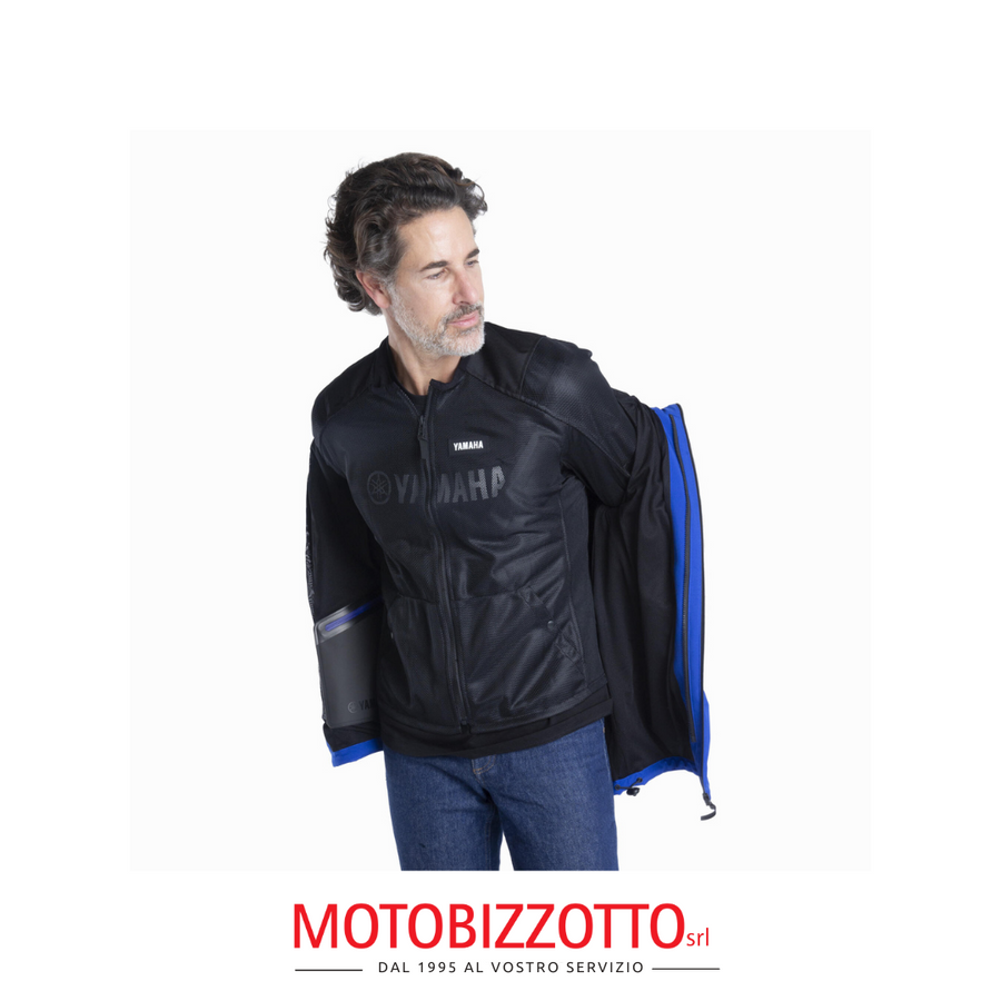 Giacca Da Moto Softshell Paddock Blue Uomo