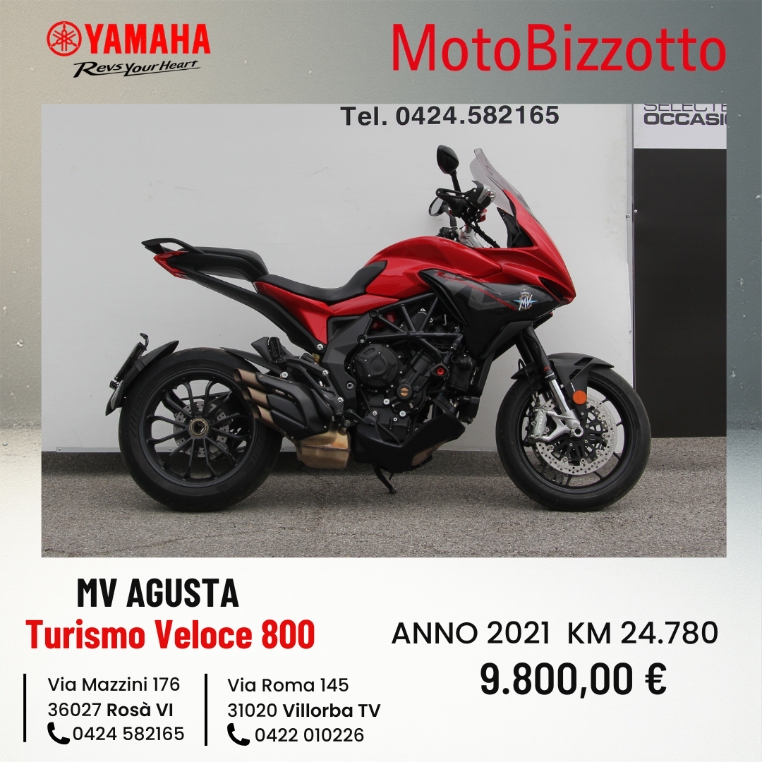MV Agusta Turismo Veloce 800 Rosso