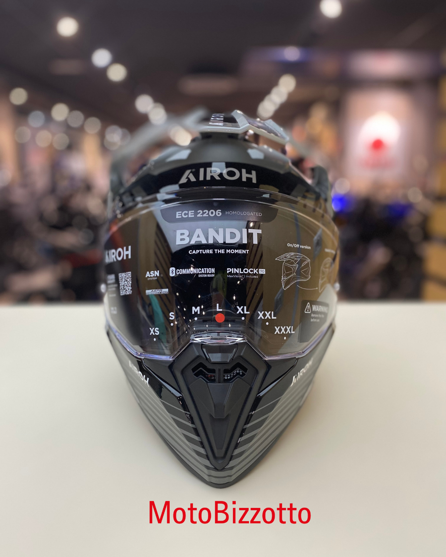 Airoh Bandit SPICY Grey Gloss