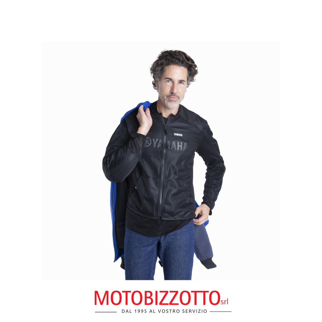 Giacca Da Moto Softshell Paddock Blue Uomo