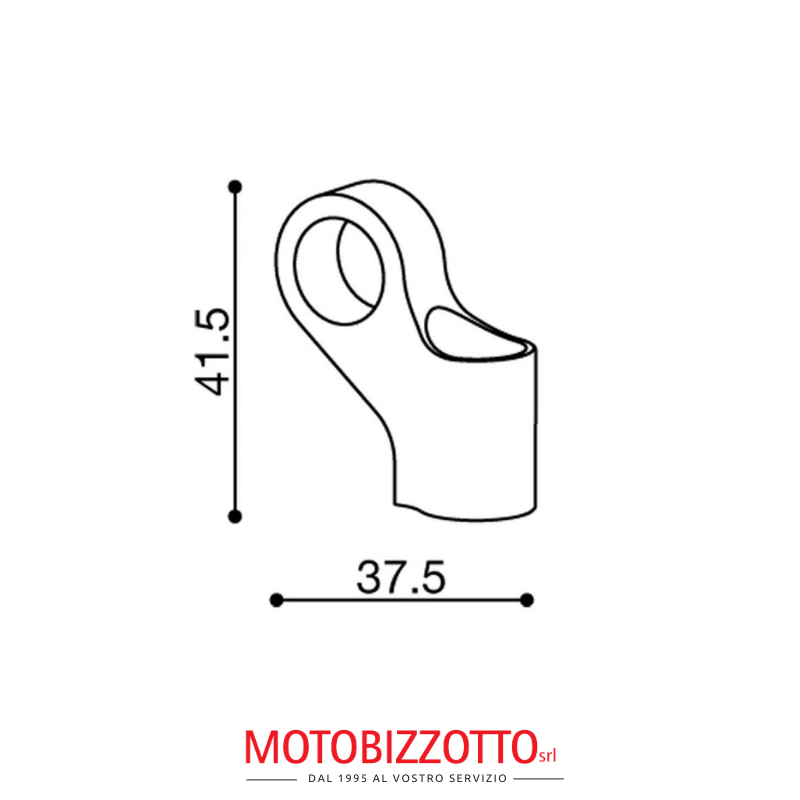 Adattatore Specchio Rizoma