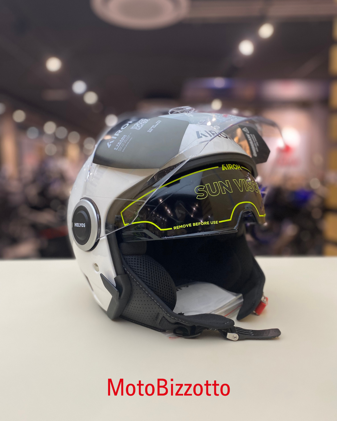 Airoh Helyos  COLOR White Gloss