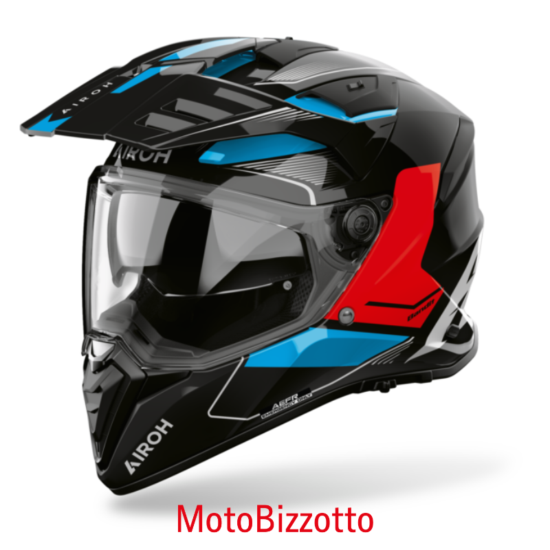 Airoh Bandit Tune Red/BLue