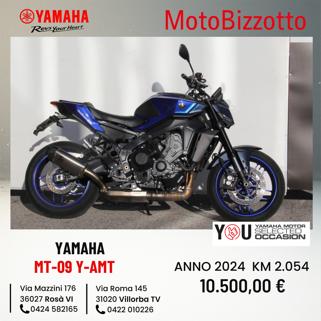 Yamaha Mt-09 Y-AMT