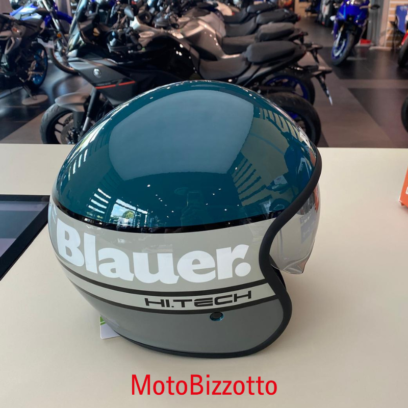 Casco Blauer Pilot 4.0 Blue satinato