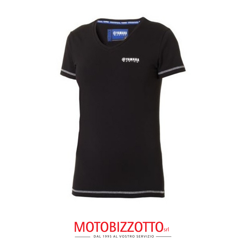 T-Shirt Paddock Yamaha Roma Nera