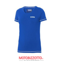 T-Shirt Paddock yamaha Roma Blu