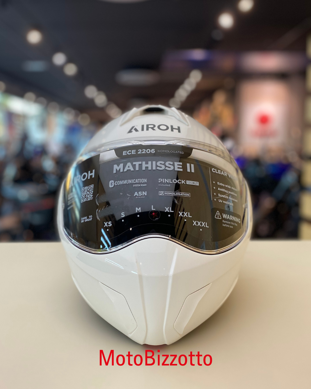 Airoh Mathisse II COLOR White Gloss