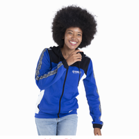 Felpa paddock donna con zip