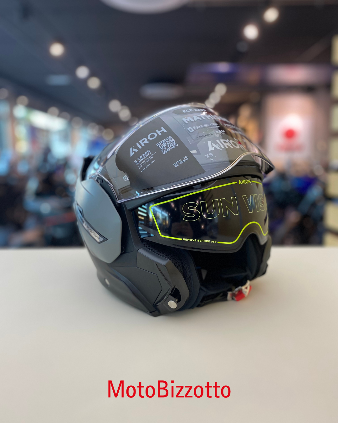 Airoh Mathisse II GENIUS Grey Matt