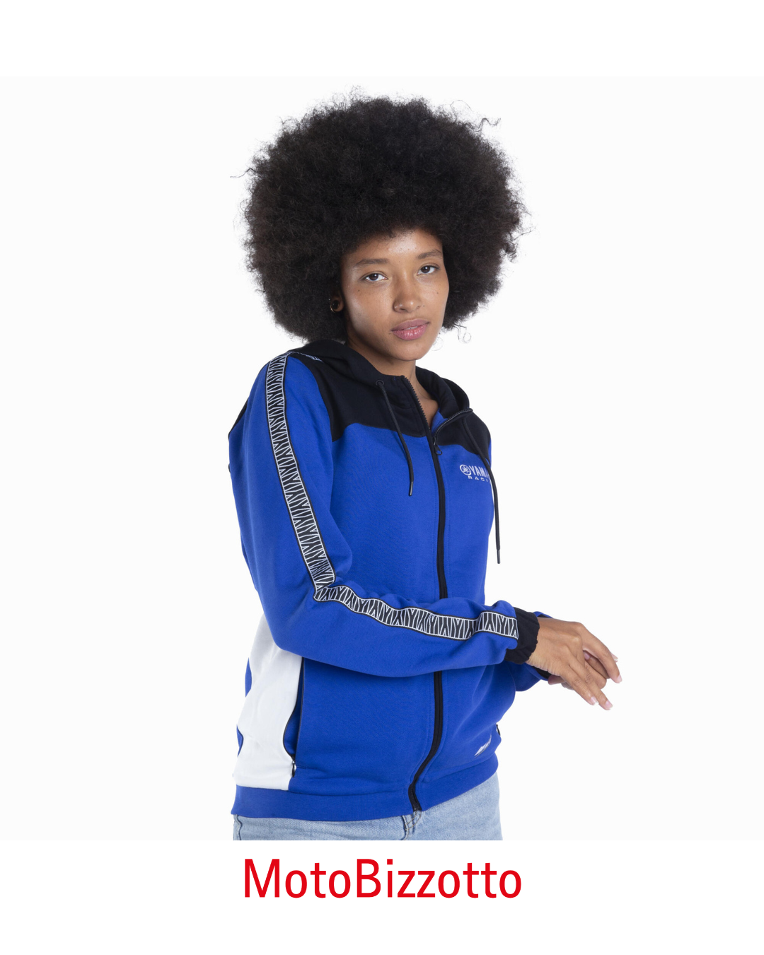 Felpa paddock donna con zip