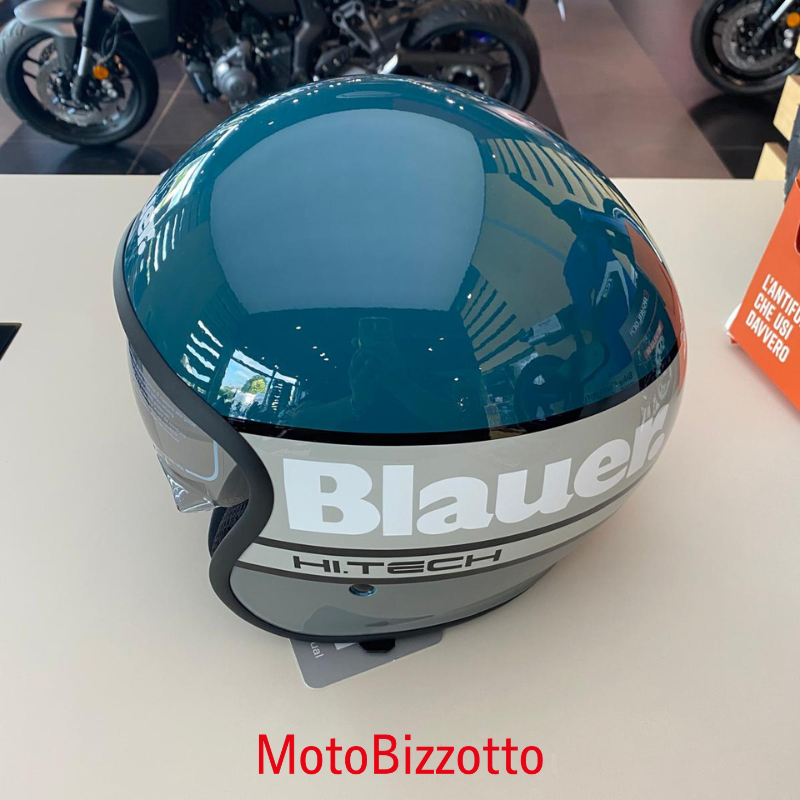 Casco Blauer Pilot 4.0 Blue satinato