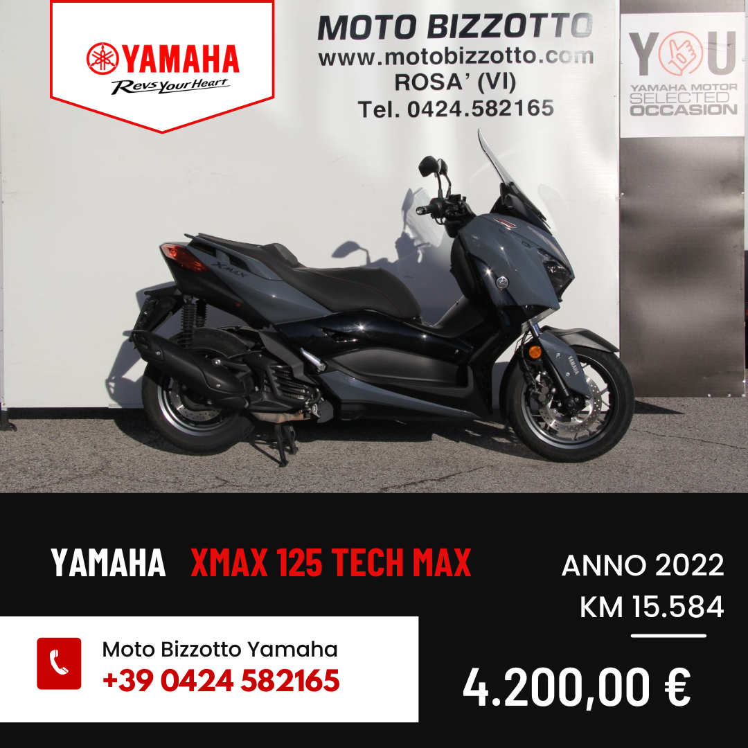 Yamaha XMax 125 Tech Max