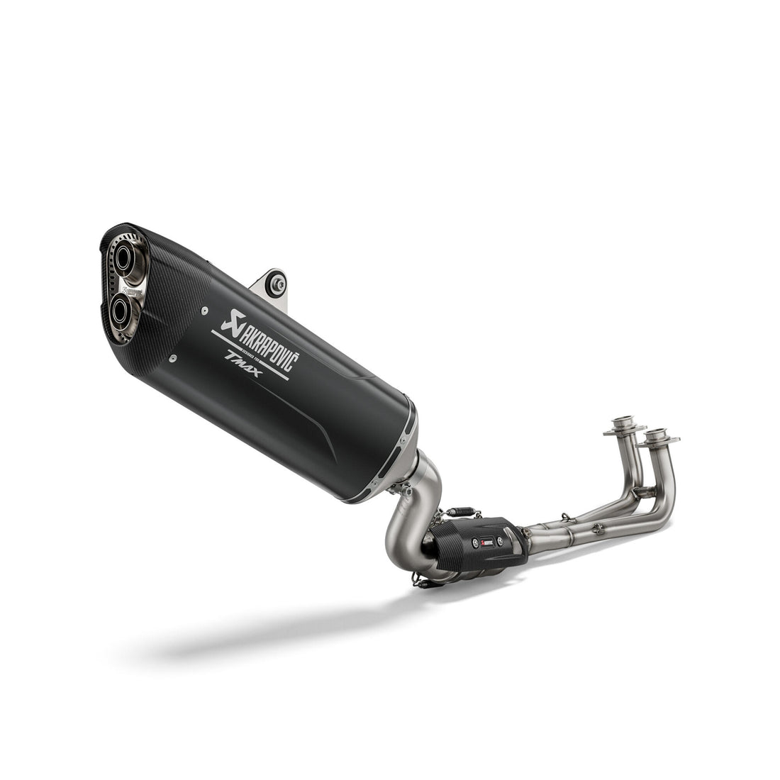 Sistema completo TMAX Akrapovič - Nero