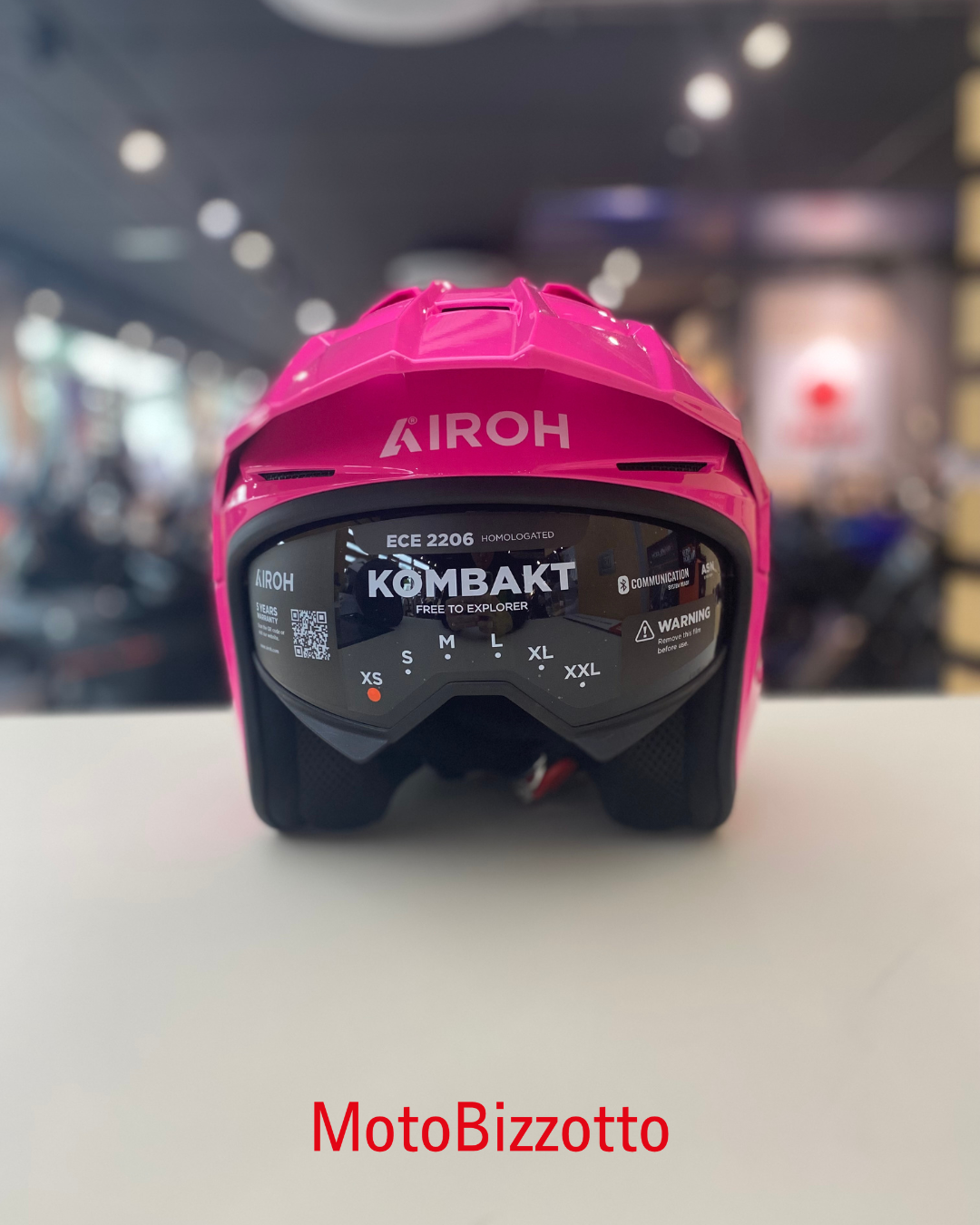 Airoh Kombakt Color Pink Gloss