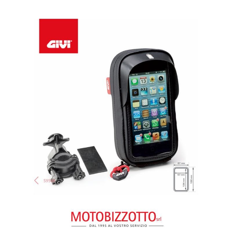 Porta smartphone e GPS universale Givi