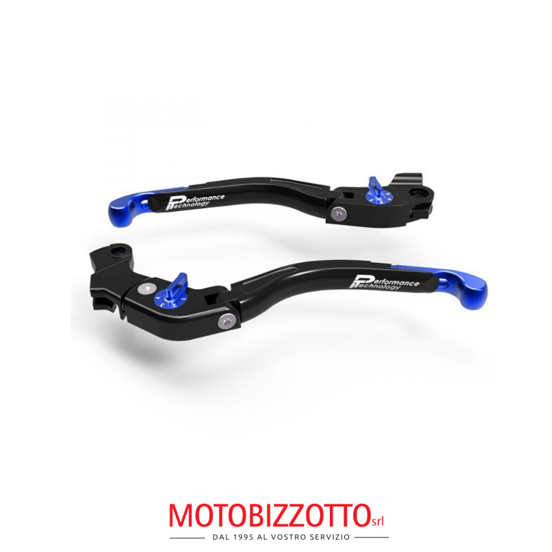 Leve freno e frizione regolabili Blu ECO GP 2 Performance Technology per Yamaha