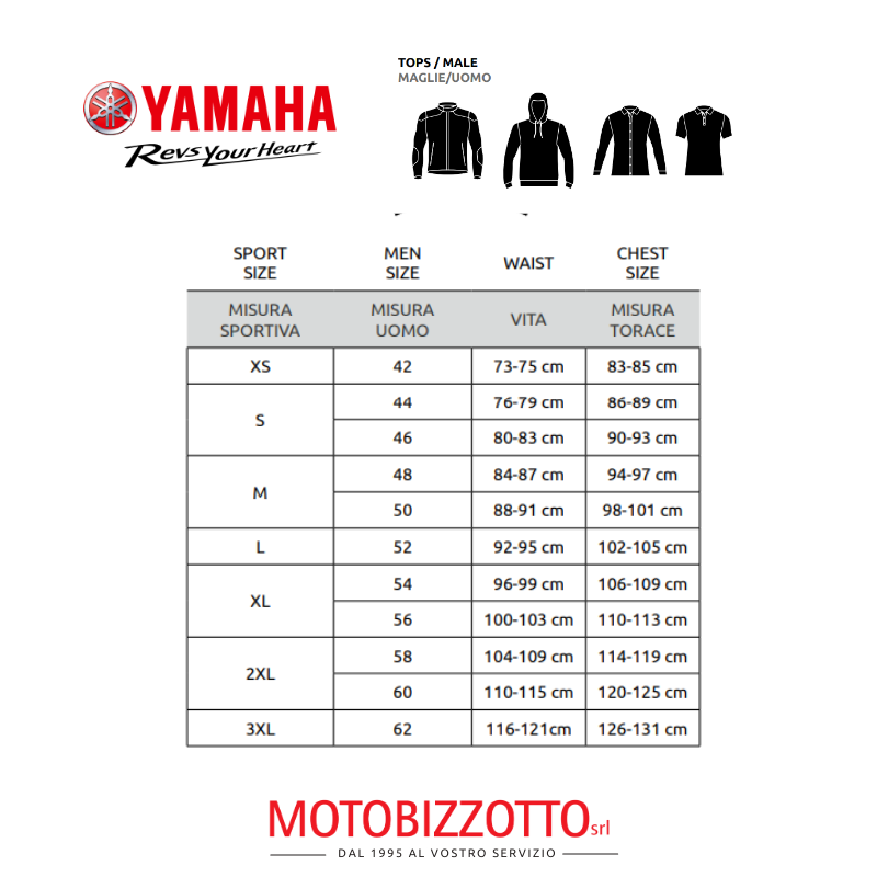 Yamaha giacca Softshell REVS Enticer