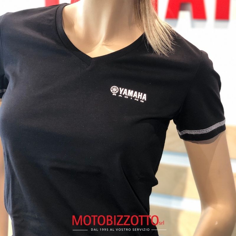 T-Shirt Paddock Yamaha Roma Nera